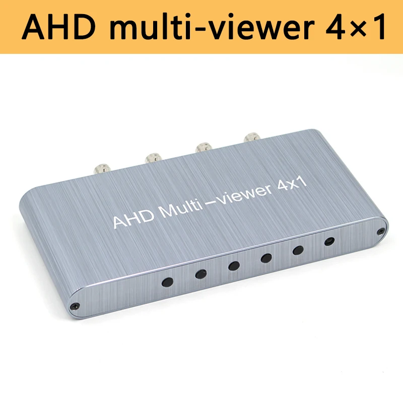 AHD 4×1 Multi-viewer Adapter Splitter Switcher 4 AHD in 1 HDMI out 1080P@60Hz Used in Video Surveillance
AHD 4×1 Multi-viewer Adapter Splitter Switcher 4 AHD in 1 HDMI out 1080P@60Hz Used in Video Surveillance