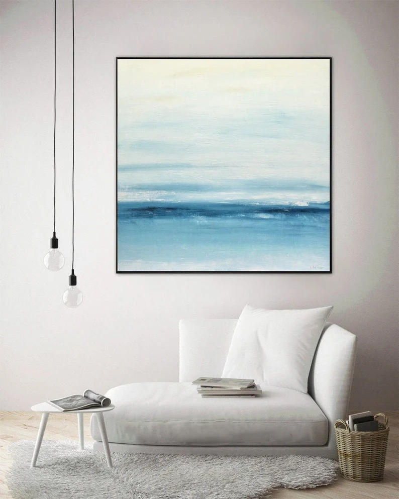 Fine Art Horizon Contemporary Art Handmade Art Home Decor Original Landscape Abstract Painting Sea Modern Oil Painting
Fine Art Horizon Contemporary Art Handmade Art Home Decor Original Landscape Abstract Painting Sea Modern Oil Painting