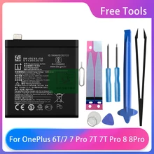 Original Replacement Battery For OnePlus 6T/7 7 Pro 7T 7T Pro 8 8T 8 Pro 9 9Pro Nord N10 N100 One Plus Phone Batteries +Tools
Original Replacement Battery For OnePlus 6T/7 7 Pro 7T 7T Pro 8 8T 8 Pro 9 9Pro Nord N10 N100 One Plus Phone Batteries +Tools