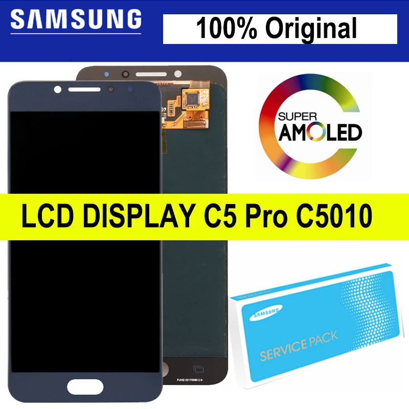 100% Original 5.2'' Display Screen for SAMSUNG Galaxy C5 Pro C5010 LCD Touch Digitizer Assembly Repair Parts
100% Original 5.2'' Display Screen for SAMSUNG Galaxy C5 Pro C5010 LCD Touch Digitizer Assembly Repair Parts