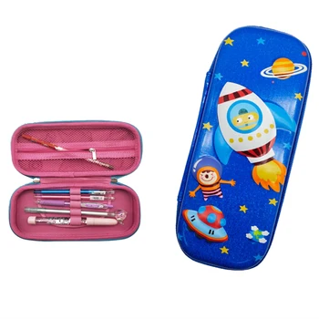 Cartoon Ocean Rocket Pencil Case for Girl Boy Pencil Bag Case Big Capacity Pencilcase School Supply Stationery EVA Pencil Cases
Cartoon Ocean Rocket Pencil Case for Girl Boy Pencil Bag Case Big Capacity Pencilcase School Supply Stationery EVA Pencil Cases