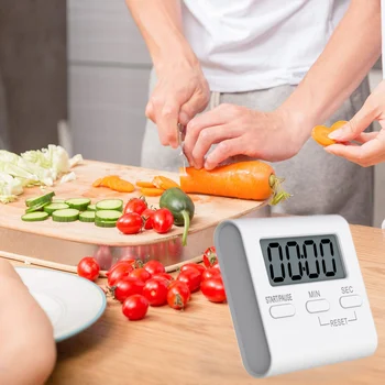 Digital Kitchen Timer Magnetic Backing Clock Big Digits Loud Alarm for Cooking Baking Office HY99 
Digital Kitchen Timer Magnetic Backing Clock Big Digits Loud Alarm for Cooking Baking Office HY99