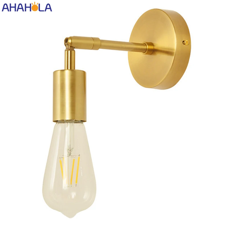 110V 220V Gold E27 Led Wall Lamps for Living Room Wall Mounted Vintage Industrial Loft Stairs Led Wall Light Fixutes
110V 220V Gold E27 Led Wall Lamps for Living Room Wall Mounted Vintage Industrial Loft Stairs Led Wall Light Fixutes
