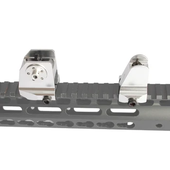 Magorui Tactics Silver Color Metal Sight Front Rear Iron Sight Combo Set for Hunting AR15 M4/M16 Rifle Apertures Iron Sights
Magorui Tactics Silver Color Metal Sight Front Rear Iron Sight Combo Set for Hunting AR15 M4/M16 Rifle Apertures Iron Sights