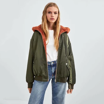 ZA 2019 Europe America Hot Sale Winter Women Coat Double-faced Long-sleeved Loose Hooded Casual Thickening Plus Velvet Warm Coat
ZA 2019 Europe America Hot Sale Winter Women Coat Double-faced Long-sleeved Loose Hooded Casual Thickening Plus Velvet Warm Coat