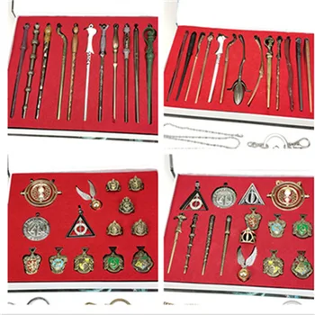 Keychain Potter Deathly Hallows Necklace Set Magic Wands Potter Cosplay Gold Snitch Metal Pendants Figures Toy Halloween Gift
Keychain Potter Deathly Hallows Necklace Set Magic Wands Potter Cosplay Gold Snitch Metal Pendants Figures Toy Halloween Gift