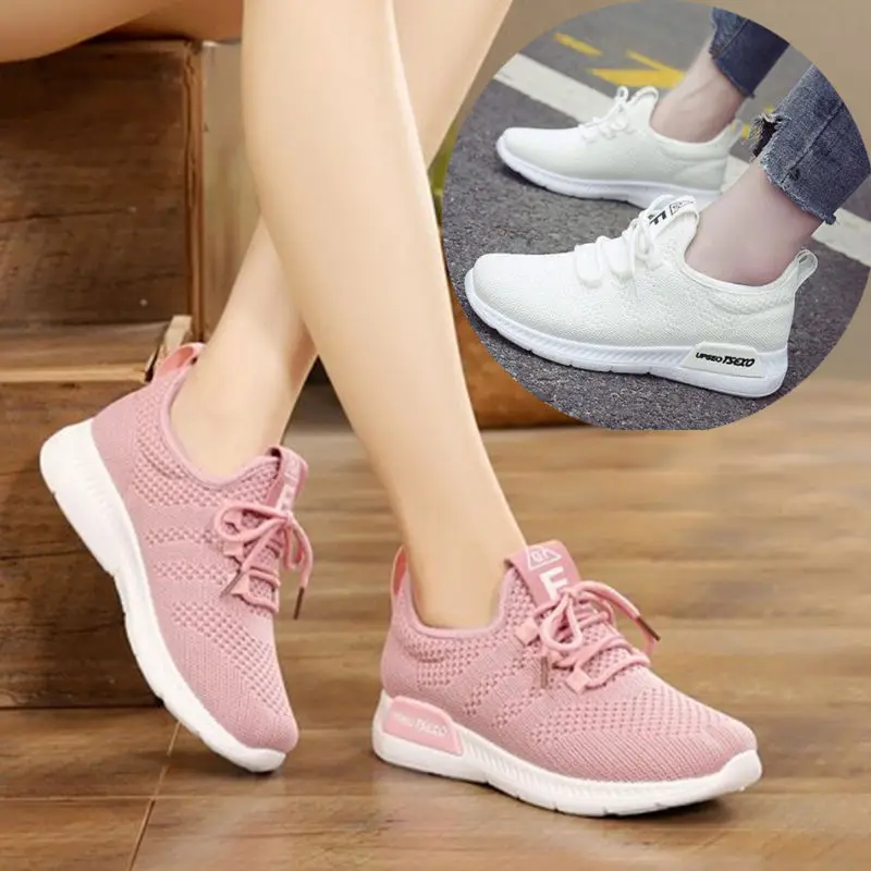 Summer Athletic Shoes Korean-style Students White Shoes Spring Mesh Breathable Shoes Women's Running Shoes
Summer Athletic Shoes Korean-style Students White Shoes Spring Mesh Breathable Shoes Women's Running Shoes