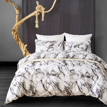 BBSET Marble Printing Bedding Set 3Pcs/Set Pillowcase & Duvet Cover Sets Cotton Bed Set Home Bed Textile Products Roupa De Cama
BBSET Marble Printing Bedding Set 3Pcs/Set Pillowcase & Duvet Cover Sets Cotton Bed Set Home Bed Textile Products Roupa De Cama