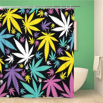 Bathroom Shower Curtain Colorful Leafs Green Pattern Weed Autumn Drugs Floral Polyester Fabric Bath Curtains Decor Waterproof
Bathroom Shower Curtain Colorful Leafs Green Pattern Weed Autumn Drugs Floral Polyester Fabric Bath Curtains Decor Waterproof