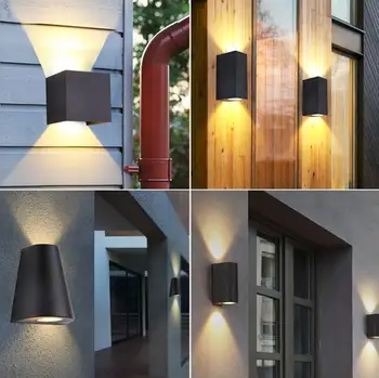 IP65 Outdoor 6W10W Led Wall Lamp Waterproof Modern Led Wall Light COB Wall Mounted up and down Lamp garden porch landscape
IP65 Outdoor 6W10W Led Wall Lamp Waterproof Modern Led Wall Light COB Wall Mounted up and down Lamp garden porch landscape