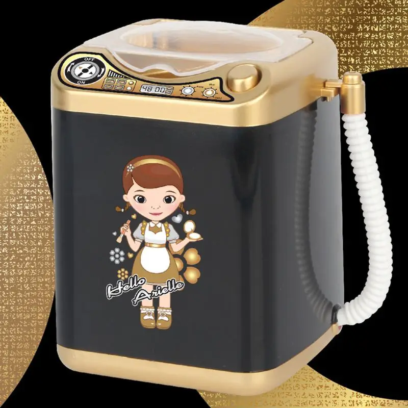 ELECTRIC ELECTRIC MAKEUP BRUSH CLEANER SPINNER MACHINE - Electronic Mini Washing Machine Shape Automatic Makeup Brush Cleaner
ELECTRIC ELECTRIC MAKEUP BRUSH CLEANER SPINNER MACHINE - Electronic Mini Washing Machine Shape Automatic Makeup Brush Cleaner