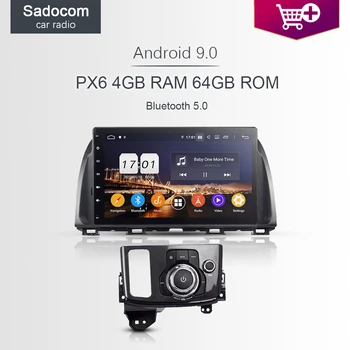 DSP PX6 10.1" 2 din Android 9.0 8Core 4GB RAM 64GB Car DVD Player For Mazda CX-5 ATENZA GPS Glonass autoradio Bluetooth 5.0
DSP PX6 10.1" 2 din Android 9.0 8Core 4GB RAM 64GB Car DVD Player For Mazda CX-5 ATENZA GPS Glonass autoradio Bluetooth 5.0