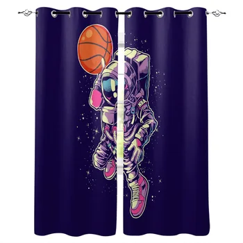 Multi-size Astronaut Basketball Starry Sky Starlight Window Curtains Polyester Fabric Living Room Curtain Home Decor
Multi-size Astronaut Basketball Starry Sky Starlight Window Curtains Polyester Fabric Living Room Curtain Home Decor