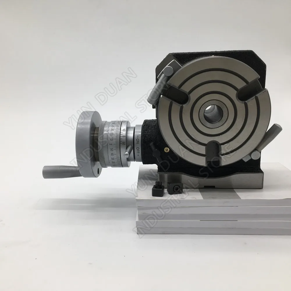 100mm 110mm 4" Indexing Plate Rotary table vertical and horizontal HV4 For CNC Milling Drilling Grinding Machine
100mm 110mm 4" Indexing Plate Rotary table vertical and horizontal HV4 For CNC Milling Drilling Grinding Machine
