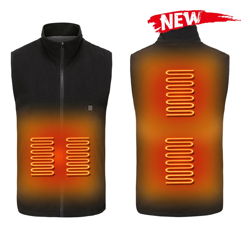 Winter Heated Vest USB Skiing Heated Jacket Outdoor Hiking Heating Clothes Thermal Waistcoat Heating Vest for Men Women
Winter Heated Vest USB Skiing Heated Jacket Outdoor Hiking Heating Clothes Thermal Waistcoat Heating Vest for Men Women