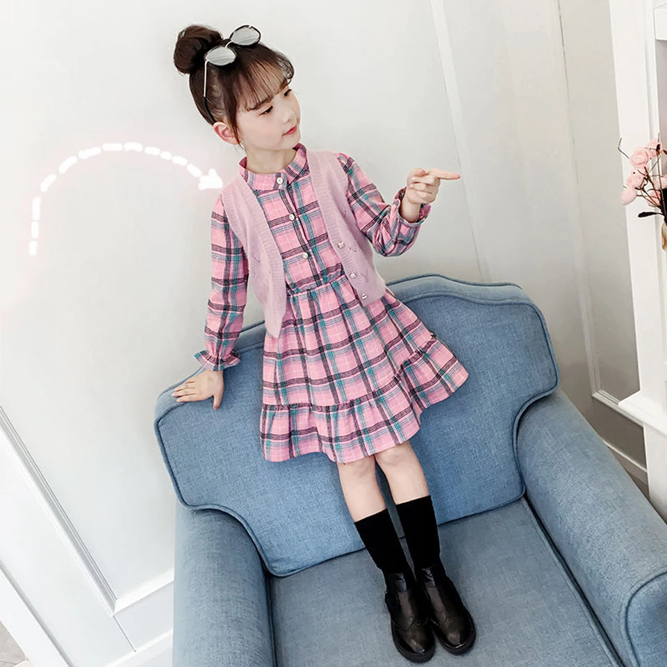 Big Girl Dresses Autumn Kids Dress Preppy Style Dress Girl Party Teenage Children'S Costumes For Girls 6 8 10 12 Year
Big Girl Dresses Autumn Kids Dress Preppy Style Dress Girl Party Teenage Children'S Costumes For Girls 6 8 10 12 Year