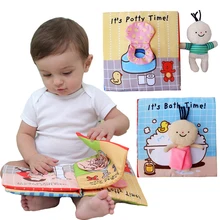 Baby Book Toys Infant Baby Cloth Book Of Bath Potty Educational Activity Book Kids Cognize Reading Puzzle Book Toy 0-3 Years Old
Baby Book Toys Infant Baby Cloth Book Of Bath Potty Educational Activity Book Kids Cognize Reading Puzzle Book Toy 0-3 Years Old