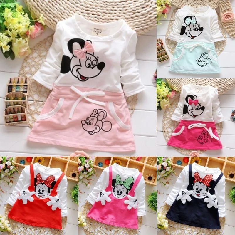 Girl Dress Spring Summer Hot Girl Dress Child High Quality Little Princess Cute Minnie Print Mosaic Dress Baby Dress
Girl Dress Spring Summer Hot Girl Dress Child High Quality Little Princess Cute Minnie Print Mosaic Dress Baby Dress