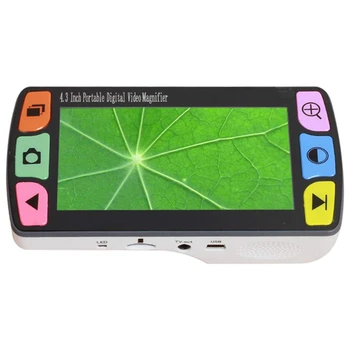 SHGO HOT-4.3 Inch Portable Video Digital Magnifier Electronic Reading Aids with Multiple Color Modes 6X-16X EU Plug
SHGO HOT-4.3 Inch Portable Video Digital Magnifier Electronic Reading Aids with Multiple Color Modes 6X-16X EU Plug
