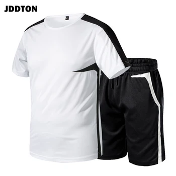 JDDTON Men's Sportswear Sets Casual Loose Tracksuit Jogger Sport Man Patchwork 2 Pcs Suit T-shirt and Shorts Male Outwear JE416
JDDTON Men's Sportswear Sets Casual Loose Tracksuit Jogger Sport Man Patchwork 2 Pcs Suit T-shirt and Shorts Male Outwear JE416