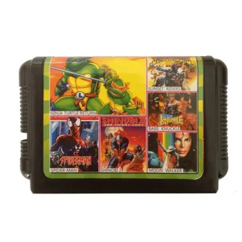 Sega cartridges genesis MD 16 bit game card multi game card----TH017 
Sega cartridges genesis MD 16 bit game card multi game card----TH017