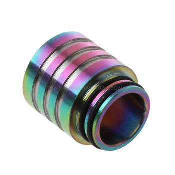 810 Drip Tip Connector Rainbow Wide Bore Mouthpiece Electronic E-Cigarette Atomizer Accessory for TFV12 Prince TFV8 Big Baby Tan
810 Drip Tip Connector Rainbow Wide Bore Mouthpiece Electronic E-Cigarette Atomizer Accessory for TFV12 Prince TFV8 Big Baby Tan