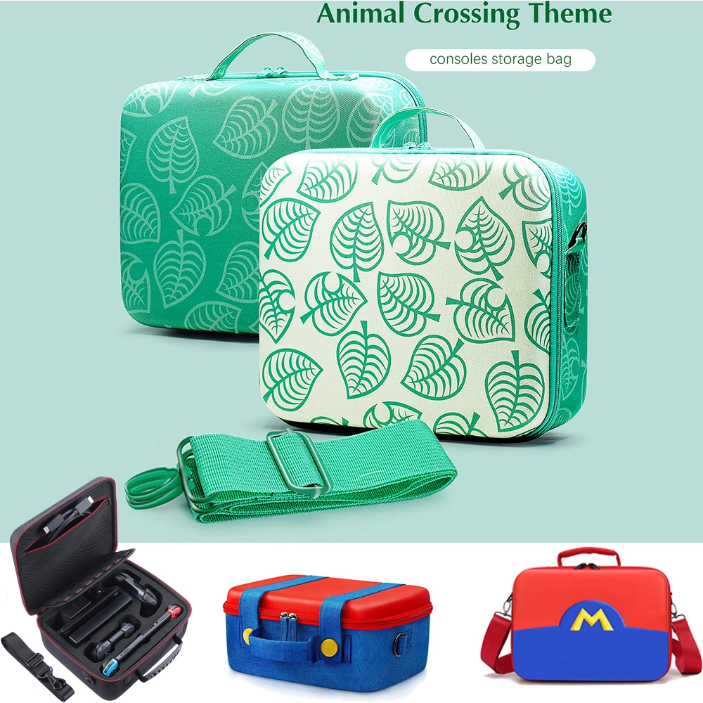 For Nintnedo Switch Carrying Bag Game Card Case Protective Animalcrossing Green Protective Console Cover NS Travel Accessories
For Nintnedo Switch Carrying Bag Game Card Case Protective Animalcrossing Green Protective Console Cover NS Travel Accessories