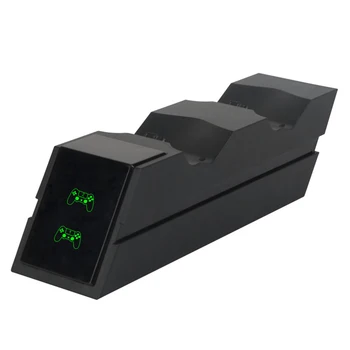 Station Handle Power Supply Dock Sufficient Enduring Ruggedness Dual Controller Charger Stand for PS4 SLIM/PRO
Station Handle Power Supply Dock Sufficient Enduring Ruggedness Dual Controller Charger Stand for PS4 SLIM/PRO