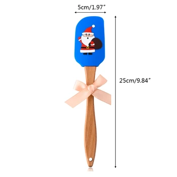 2020 New Christmas Spatula Wooden Handle Silicone Cream Scraper Santa Claus Snowman Decor
2020 New Christmas Spatula Wooden Handle Silicone Cream Scraper Santa Claus Snowman Decor