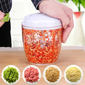 Manual Vegetable Fruit Chopper Cutter Processor Chopper Garlic Cutter Food Fruit Twist Shredder Meat Crusher Kitchen Accessories
Manual Vegetable Fruit Chopper Cutter Processor Chopper Garlic Cutter Food Fruit Twist Shredder Meat Crusher Kitchen Accessories