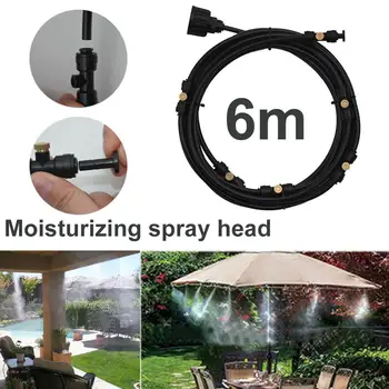 Watering Spray Nozzle 6 Sprinklers 6m Misting Cooling Humidification Patio Water Sprinkler Misting Sprinkler Yard
Watering Spray Nozzle 6 Sprinklers 6m Misting Cooling Humidification Patio Water Sprinkler Misting Sprinkler Yard