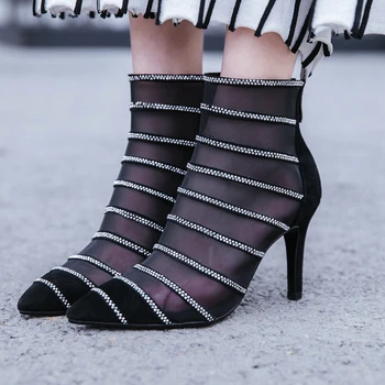 JOUIR TALONS Dropship Elegant Suede Leather Pointed Toe Crystals High Heel Summer Ankle Boot Women Sandals Shoes Woman
JOUIR TALONS Dropship Elegant Suede Leather Pointed Toe Crystals High Heel Summer Ankle Boot Women Sandals Shoes Woman