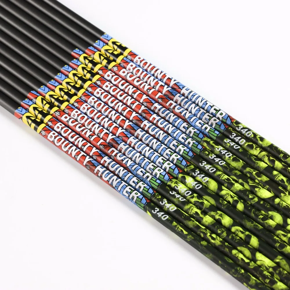 Pure Carbon Arrow Shaft 30 inches Spine 340 OD 7.6 mm ID 6.2 mm DIY Arrow Accessory for Archery Hunting Shooting
Pure Carbon Arrow Shaft 30 inches Spine 340 OD 7.6 mm ID 6.2 mm DIY Arrow Accessory for Archery Hunting Shooting