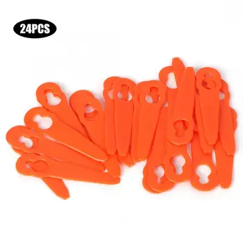 24Pcs Lawn Mower Trimmer Plastic Cutter Blade Replacement Parts Fit for Polycut 2-2 Lawn Mower Accessories
24Pcs Lawn Mower Trimmer Plastic Cutter Blade Replacement Parts Fit for Polycut 2-2 Lawn Mower Accessories