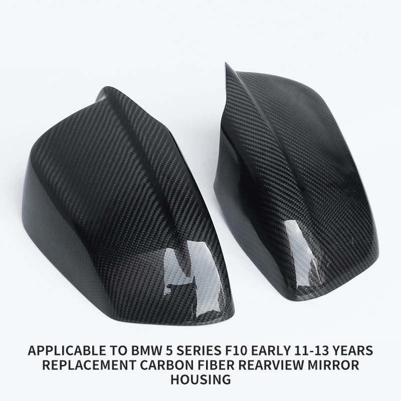 For BMW 5 Series F10 F18 2011-2013 Rearview Mirror Carbon Fiber 1 Pair Replace Type Carbon Fiber Cover Ox Horn Shape Mirror Part
For BMW 5 Series F10 F18 2011-2013 Rearview Mirror Carbon Fiber 1 Pair Replace Type Carbon Fiber Cover Ox Horn Shape Mirror Part