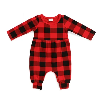 Kaiya Angle 2020 Christmas Romper Bodysuit O-Neck Covered Button Children Clothes Red Black Plaid New Fashion Boutique Jumpsuit
Kaiya Angle 2020 Christmas Romper Bodysuit O-Neck Covered Button Children Clothes Red Black Plaid New Fashion Boutique Jumpsuit