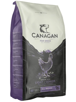 CANAGAN CANAGAN GRAIN FREE FREE-RUN CHICKEN LIGHT SENIOR bezzernovoy diet for older dogs with chicken
CANAGAN CANAGAN GRAIN FREE FREE-RUN CHICKEN LIGHT SENIOR bezzernovoy diet for older dogs with chicken