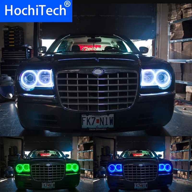 Ultra bright 5050 SMD Multi-Color RGB LED Angel Eyes Kit with remote control For Chrysler 300C 2004 2005 2007 2008 2009 2010
Ultra bright 5050 SMD Multi-Color RGB LED Angel Eyes Kit with remote control For Chrysler 300C 2004 2005 2007 2008 2009 2010