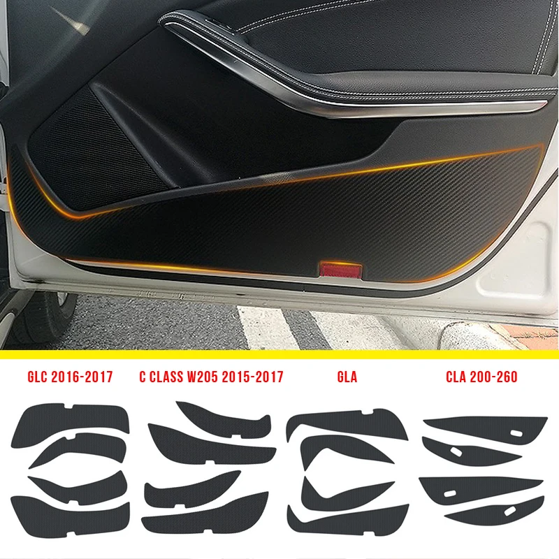 XIANGXIXING Car Door Anti Kick Pad Protection mat Carbon Fiber Stickers For Mercedes Benz GLA CLA GLC C class W205/E class W213
XIANGXIXING Car Door Anti Kick Pad Protection mat Carbon Fiber Stickers For Mercedes Benz GLA CLA GLC C class W205/E class W213