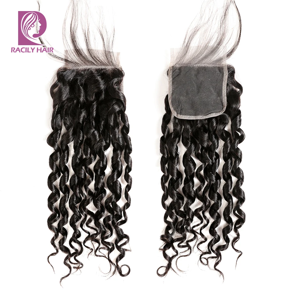 Racily Hair Brazilian Water Wave Closure Remy Human Hair 4x4 Lace Closure With Baby Hair 10-22 Inches Natural Color Lace Closure
Racily Hair Brazilian Water Wave Closure Remy Human Hair 4x4 Lace Closure With Baby Hair 10-22 Inches Natural Color Lace Closure