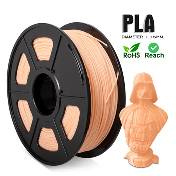 

PLA filament 3D printer Accuracy +/- 0.02 mm 100% no bubble 1kg 1.75mm for 3D printing Fast Delivery пластик для 3д принтера