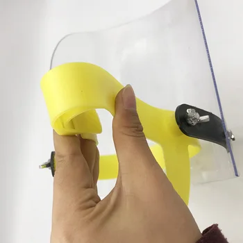 19.5*22cm Safety Transparent Face Shield Anti-shock Anti-spatter Protective Film Tool For Children Face Shield
19.5*22cm Safety Transparent Face Shield Anti-shock Anti-spatter Protective Film Tool For Children Face Shield
