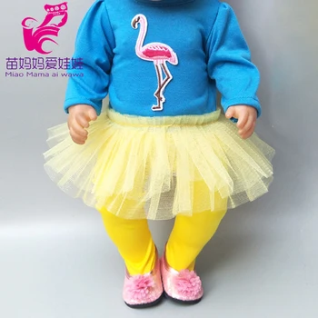 dolls clothes for 43cm baby doll dress legging for 18 inch girl doll dress children birthday gift play toys wear
dolls clothes for 43cm baby doll dress legging for 18 inch girl doll dress children birthday gift play toys wear