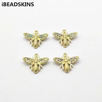 New arrival! 19x23mm 50pcs Zinc alloy/Rhinestone Bee Shape charm for Earrings parts,hand Made Hair Clips Findings Jewelry DIY
New arrival! 19x23mm 50pcs Zinc alloy/Rhinestone Bee Shape charm for Earrings parts,hand Made Hair Clips Findings Jewelry DIY