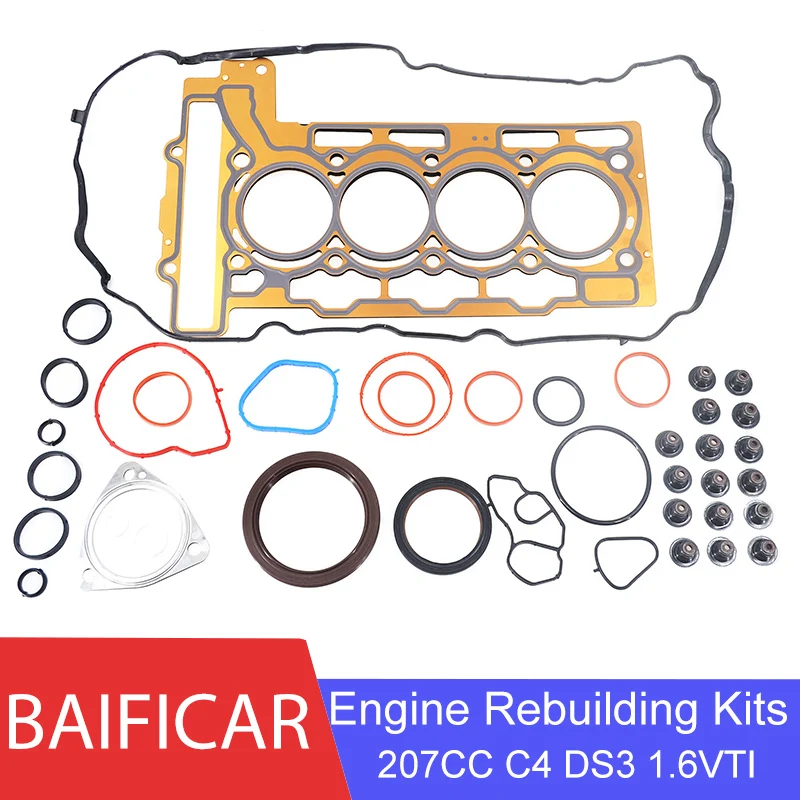 Baificar Brand New Genuine Engine Rebuilding Kits 0197M1 For Peugeot 207CC Citroen C4 DS3 1.6 VTI Mini
Baificar Brand New Genuine Engine Rebuilding Kits 0197M1 For Peugeot 207CC Citroen C4 DS3 1.6 VTI Mini