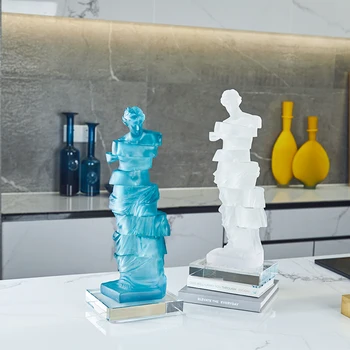Modern Chaotic Segmentation Broken Arm Venus Goddess Statue Home Crafts Room Decoration Objects Office Crystal Base Figurines
Modern Chaotic Segmentation Broken Arm Venus Goddess Statue Home Crafts Room Decoration Objects Office Crystal Base Figurines