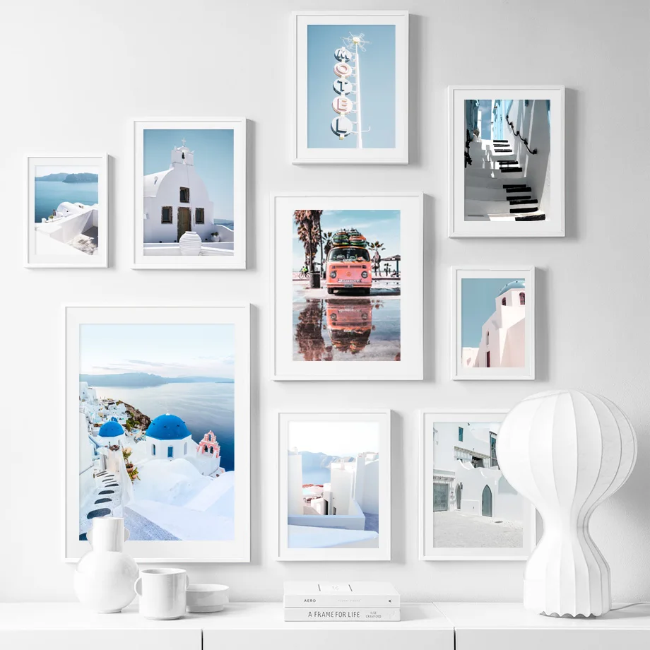 Santorini Sea Bus Palm Tree Retro Building Wall Art Canvas Painting Nordic Posters And Print Wall Pictures For Living Room Decor
Santorini Sea Bus Palm Tree Retro Building Wall Art Canvas Painting Nordic Posters And Print Wall Pictures For Living Room Decor