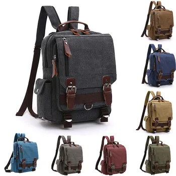 Small Canvas Backpack Men Travel Back Pack Multifunctional Shoulder Bag Women Laptop Rucksack School Bags Female Daypack
Small Canvas Backpack Men Travel Back Pack Multifunctional Shoulder Bag Women Laptop Rucksack School Bags Female Daypack