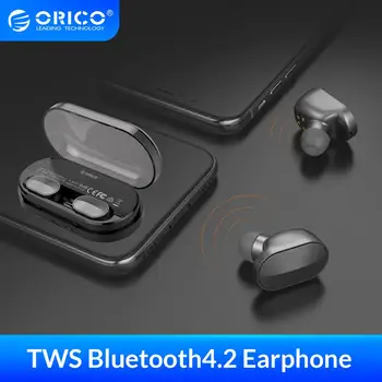 ORICO TWS Mini Wireless Bluetooth Earphone 4.2 Version HIFI Stereo Portable Earbud Headset With 2000mAh Charging Box
ORICO TWS Mini Wireless Bluetooth Earphone 4.2 Version HIFI Stereo Portable Earbud Headset With 2000mAh Charging Box