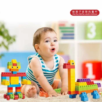 72PCS Big Size Building Block Compatible Duploed Assembly Blocks Bricks Parts Accessories Educational Toy for Children Gift
72PCS Big Size Building Block Compatible Duploed Assembly Blocks Bricks Parts Accessories Educational Toy for Children Gift